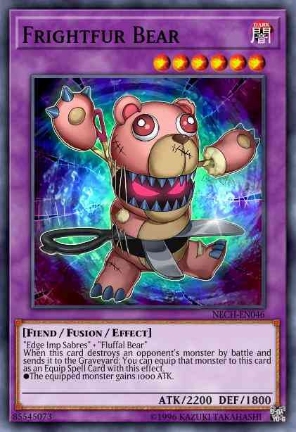 Frightfur Bear - NECH-EN046 - Ultimate Rare - 1st Edition
