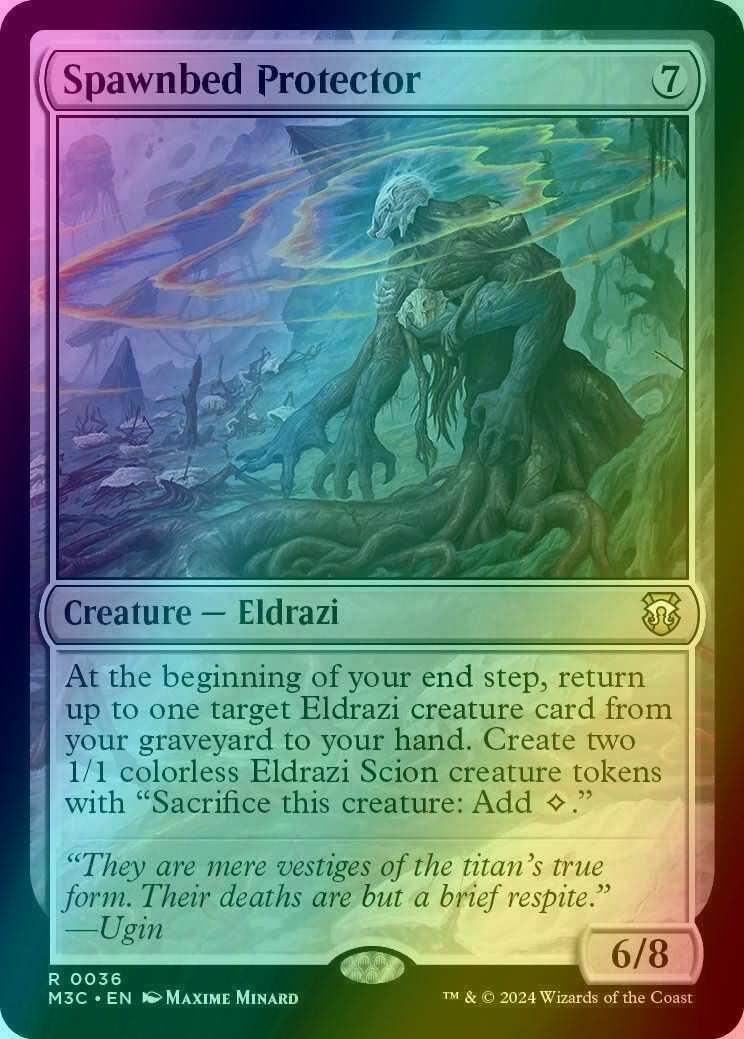 Spawnbed Protector [36] [Modern Horizons 3: Commander] [Ripple Foil]