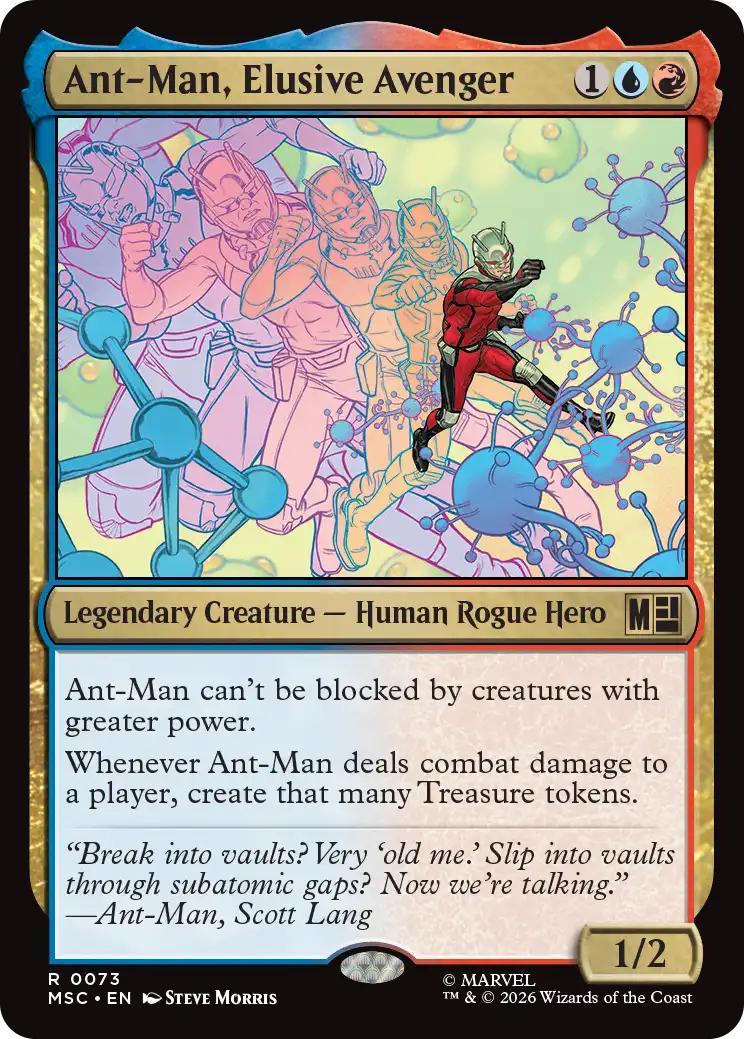Ant-Man, Elusive Avenger [73] [Marvel Super Heroes: Commander] [Non-Foil]
