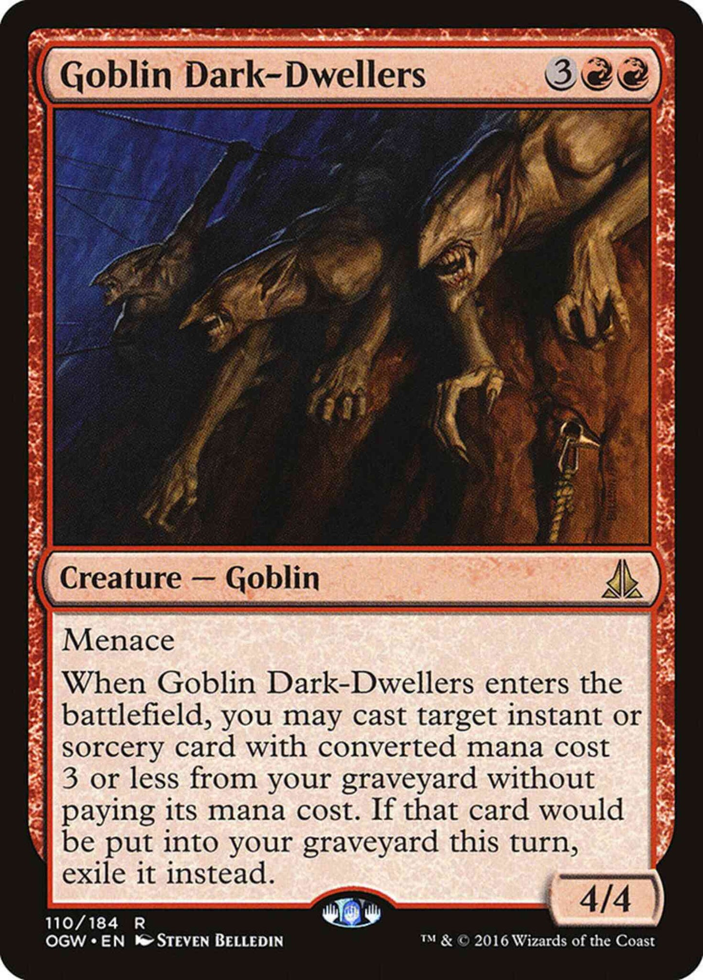 Goblin Dark-Dwellers [110] [Oath of the Gatewatch] [Non-Foil]