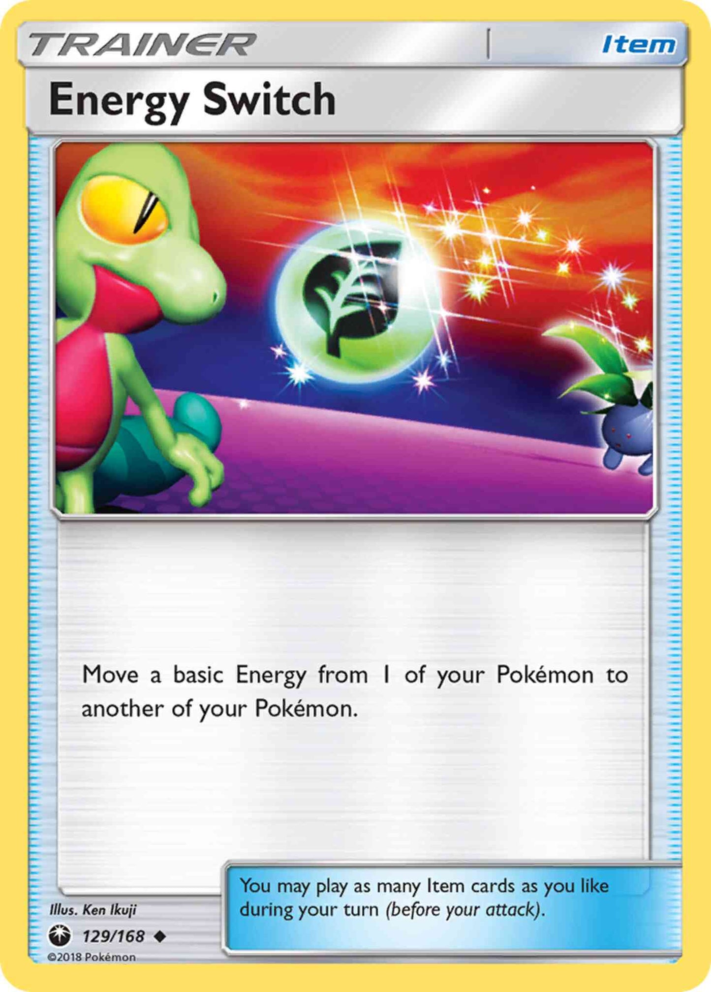 Energy Switch - 129/168 - Uncommon [sm7-129] [Reverse Holo]