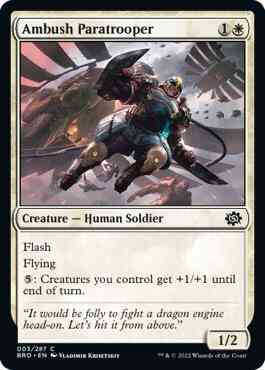 Ambush Paratrooper [3] [The Brothers' War] [Non-Foil]