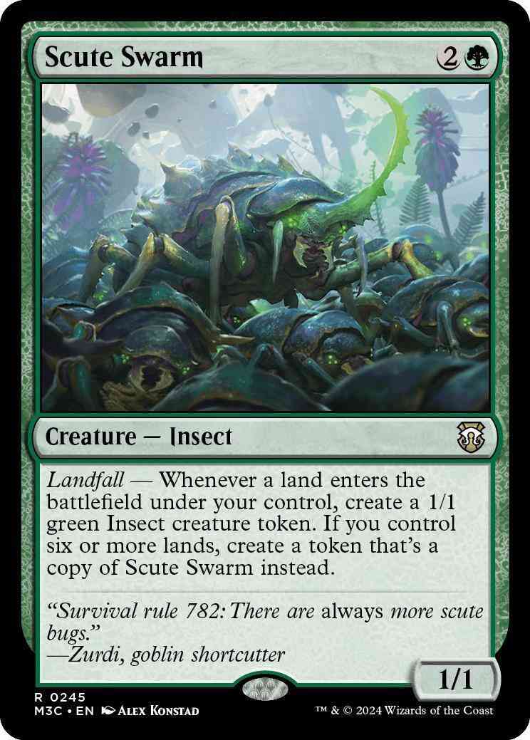 Scute Swarm [245] [Modern Horizons 3: Commander] [Non-Foil]