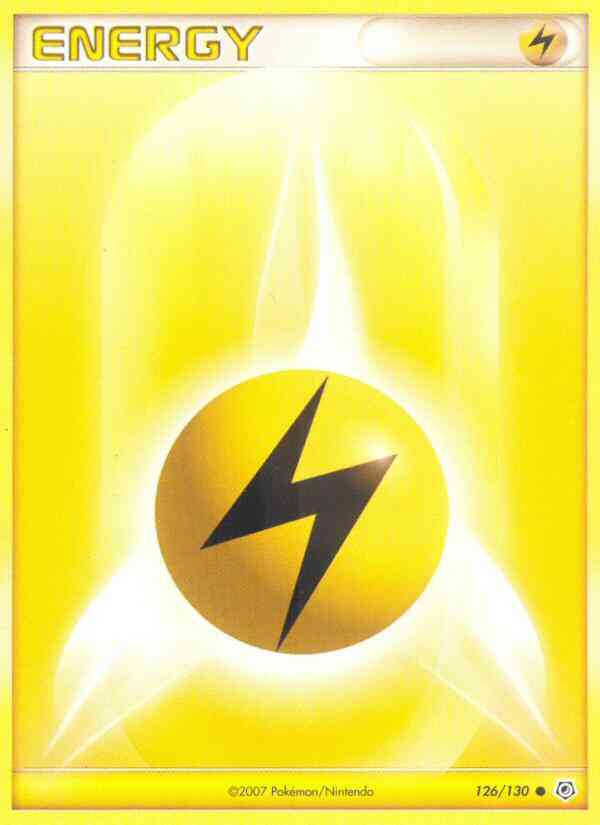 Lightning Energy - 126/130 - Common [dp1-126] [Non-Holo]
