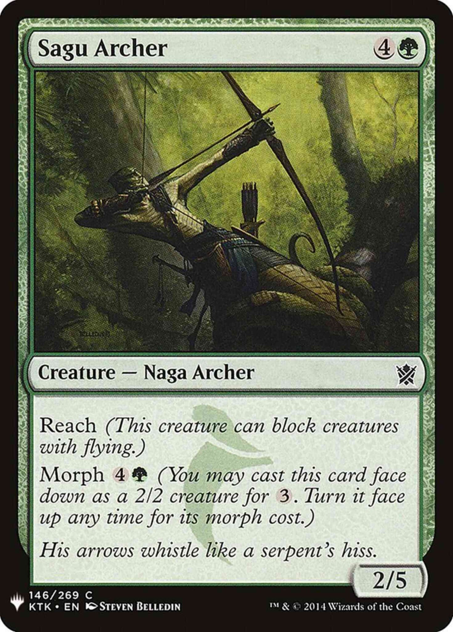 Sagu Archer [KTK-146] [The List] [Non-Foil]