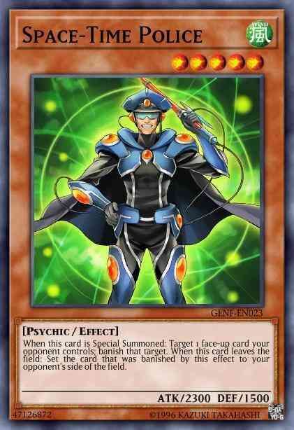 Space-Time Police - GENF-EN023 - Ultra Rare - 1st Edition