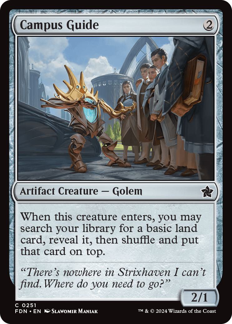 Campus Guide [251] [Foundations] [Non-Foil]