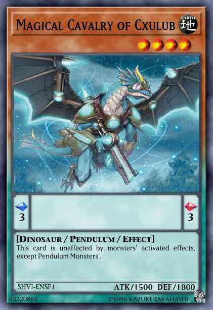 Magical Cavalry of Cxulub - SHVI-EN000 - Rare - 1st Edition