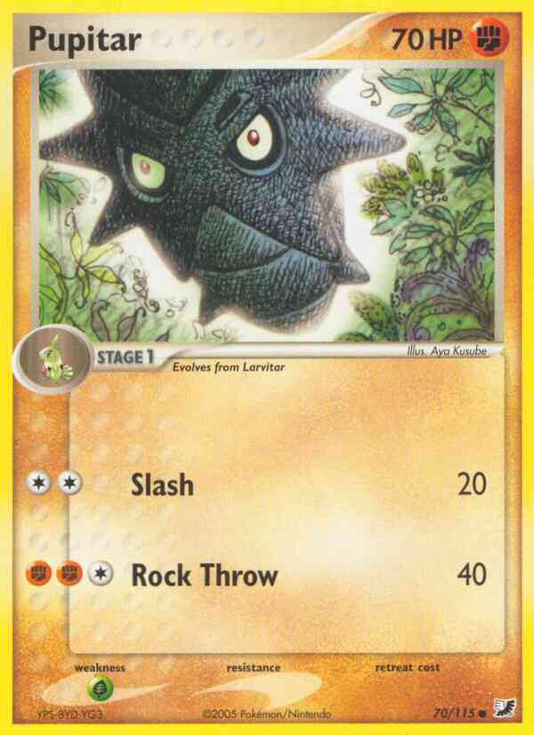 Pupitar - 70/115 - Common [ex10-70] [Reverse Holo]