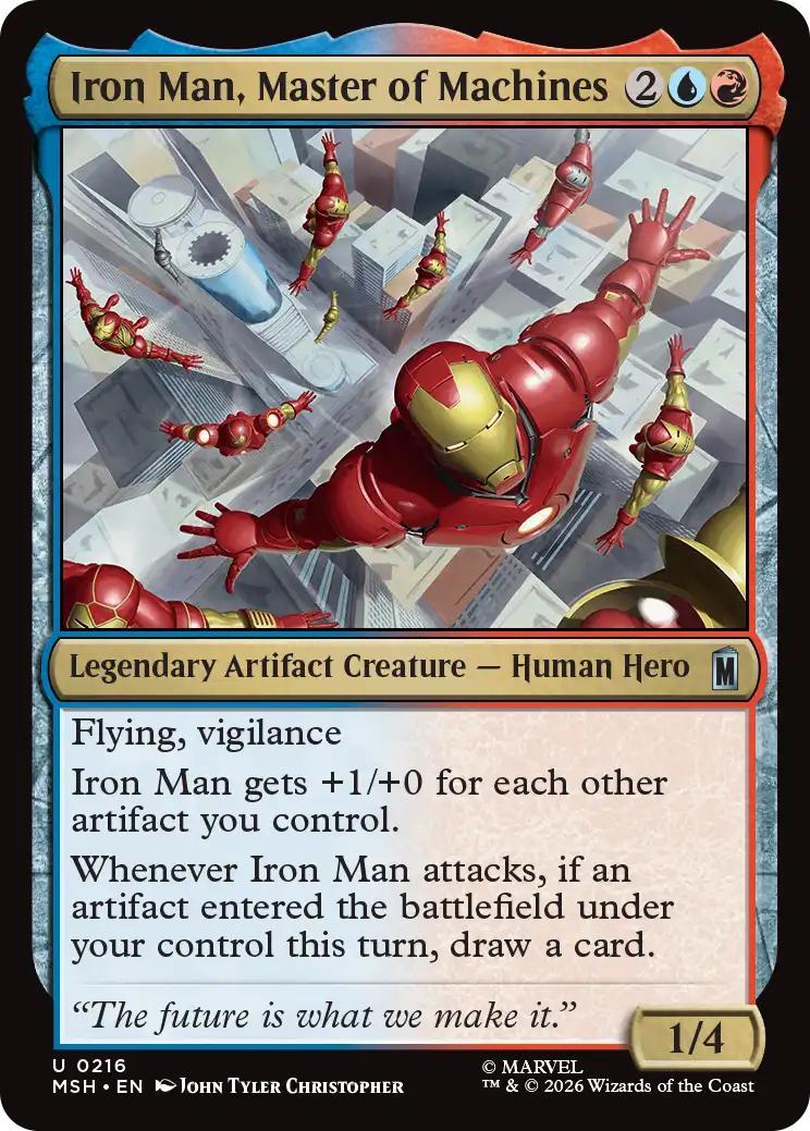 Iron Man, Master of Machines [216] [Marvel Super Heroes] [Non-Foil]