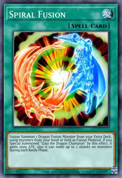 Spiral Fusion - ROTD-EN050 - Common - 1st Edition