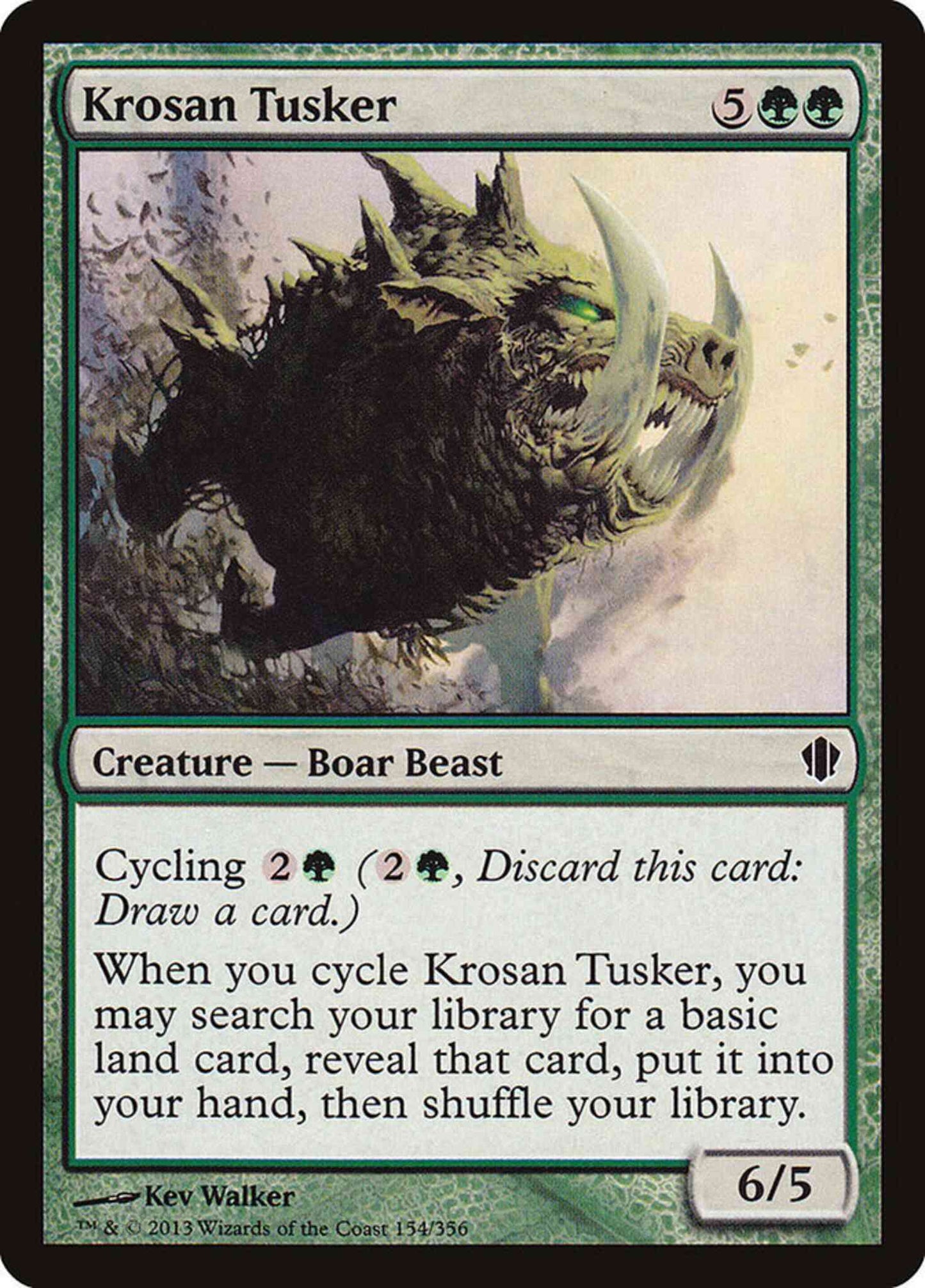 Krosan Tusker [154] [Commander 2013] [Non-Foil]