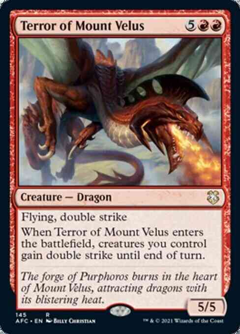 Terror of Mount Velus [145] [Adventures in the Forgotten Realms Commander] [Non-Foil]