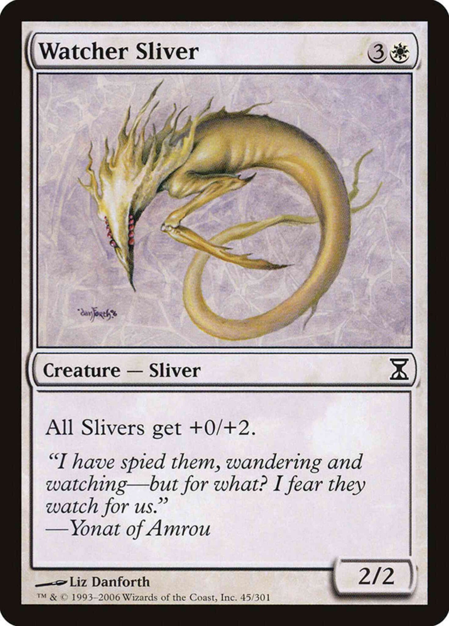 Watcher Sliver [45] [Time Spiral] [Non-Foil]