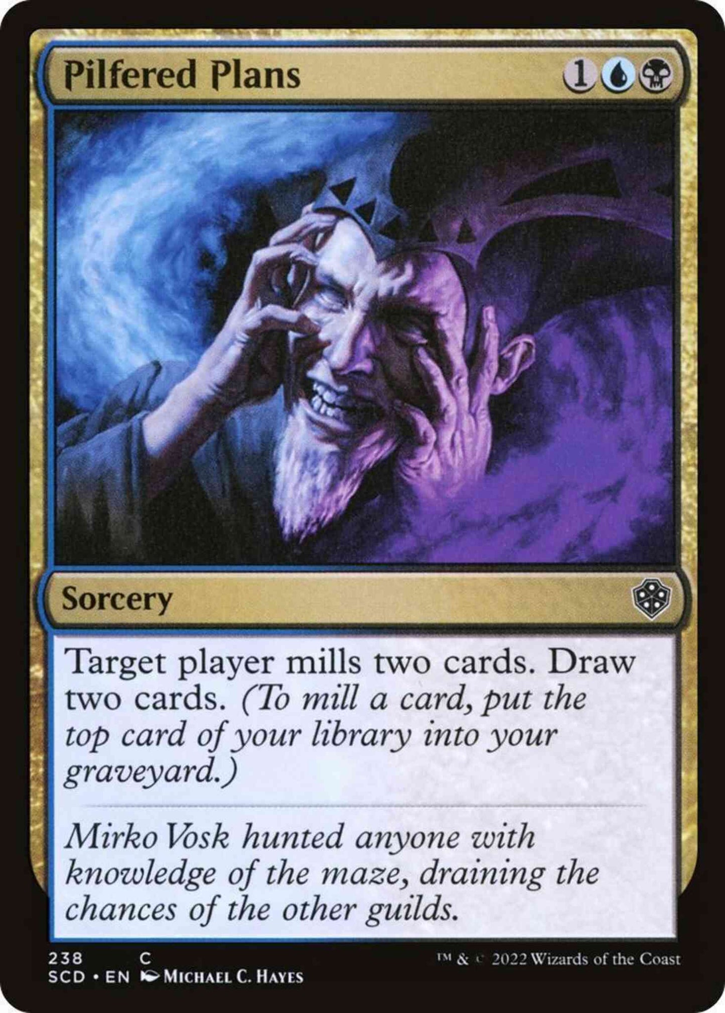 Pilfered Plans [238] [Starter Commander Decks] [Non-Foil]