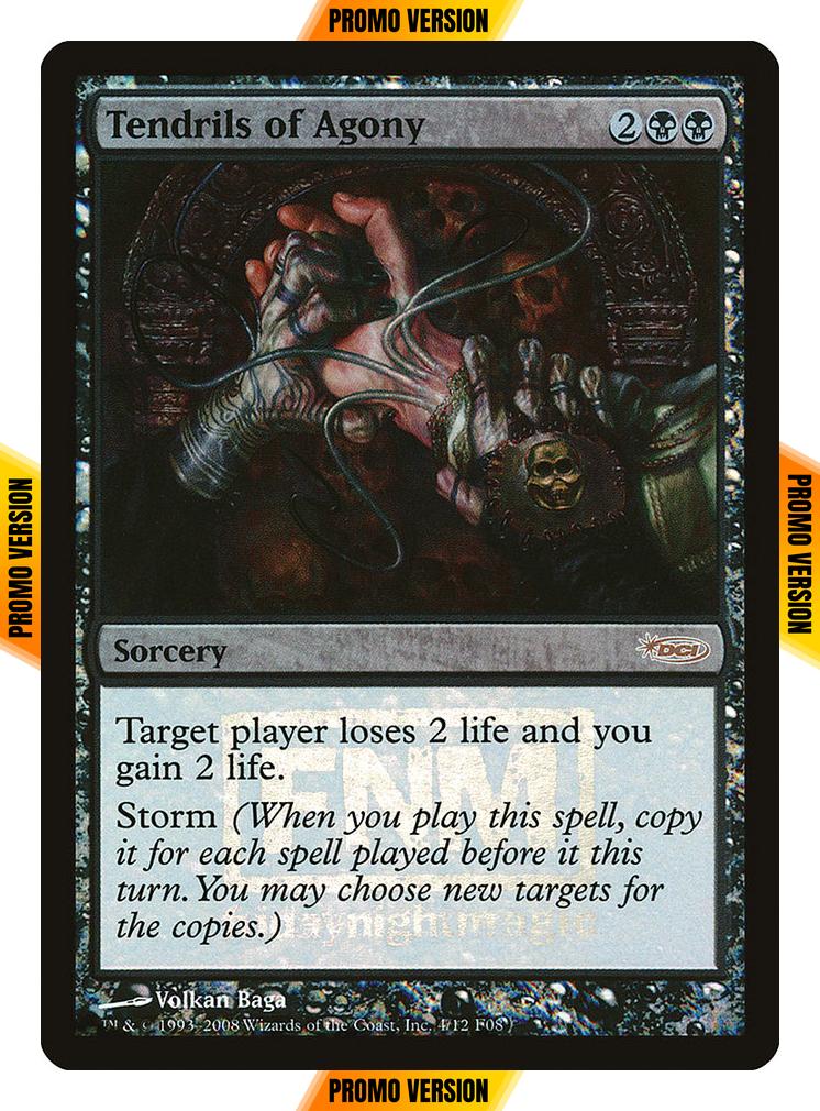 Tendrils of Agony [4] [Friday Night Magic 2008] [Foil]