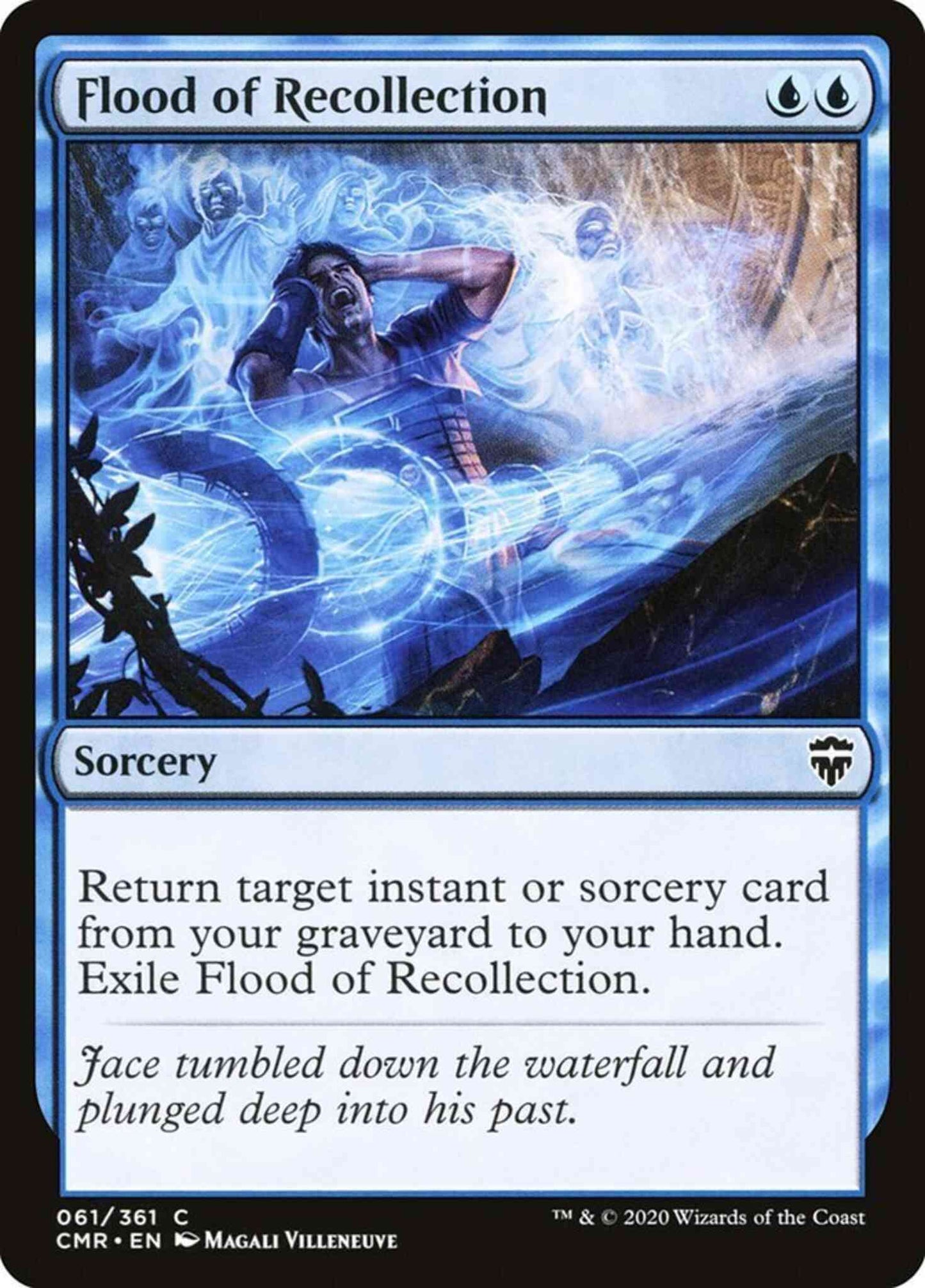 Flood of Recollection [61] [Commander Legends] [Non-Foil]