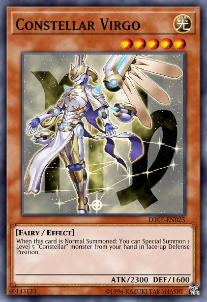 Constellar Virgo - HA07-EN010 - Super Rare - 1st Edition