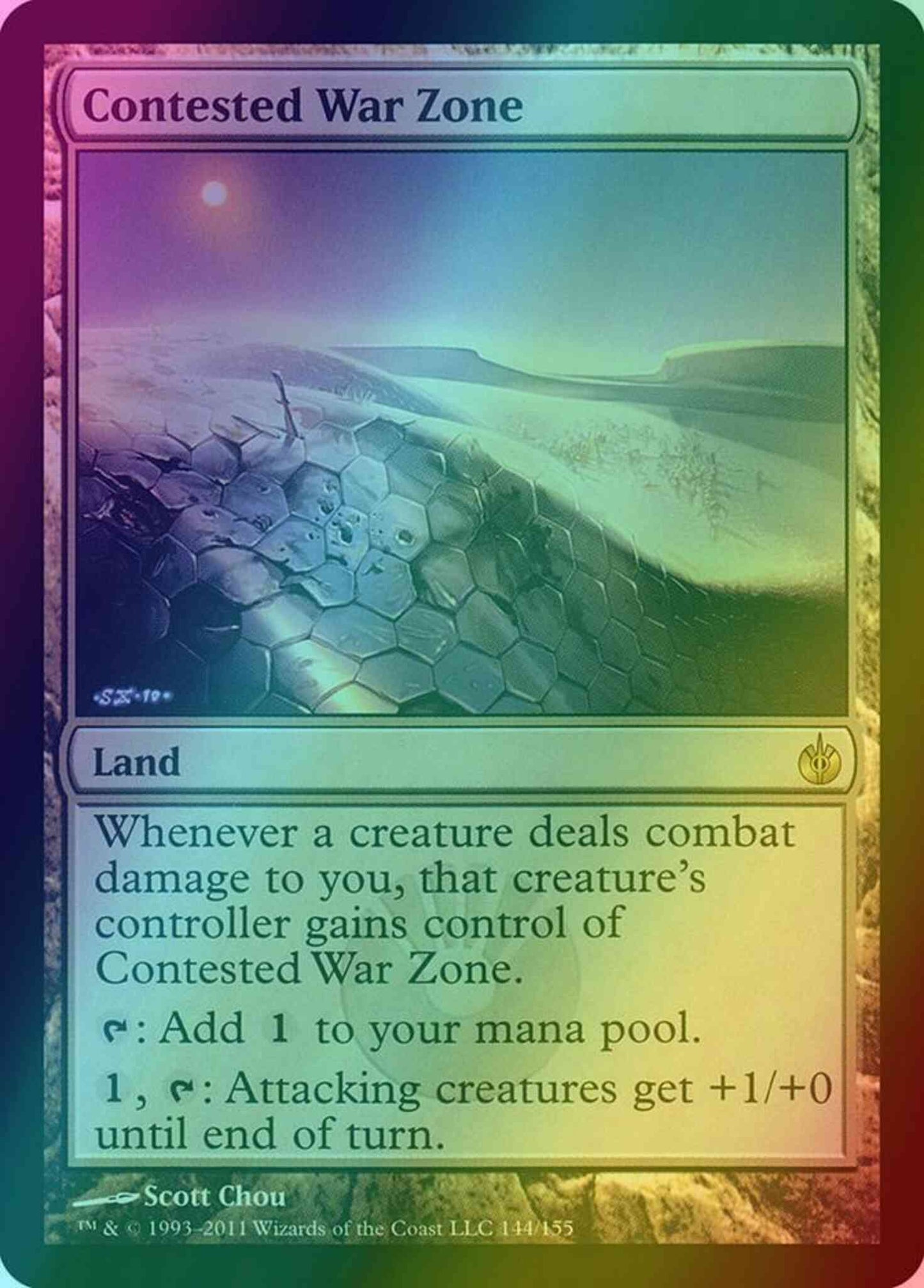 Contested War Zone [144] [Mirrodin Besieged] [Foil]