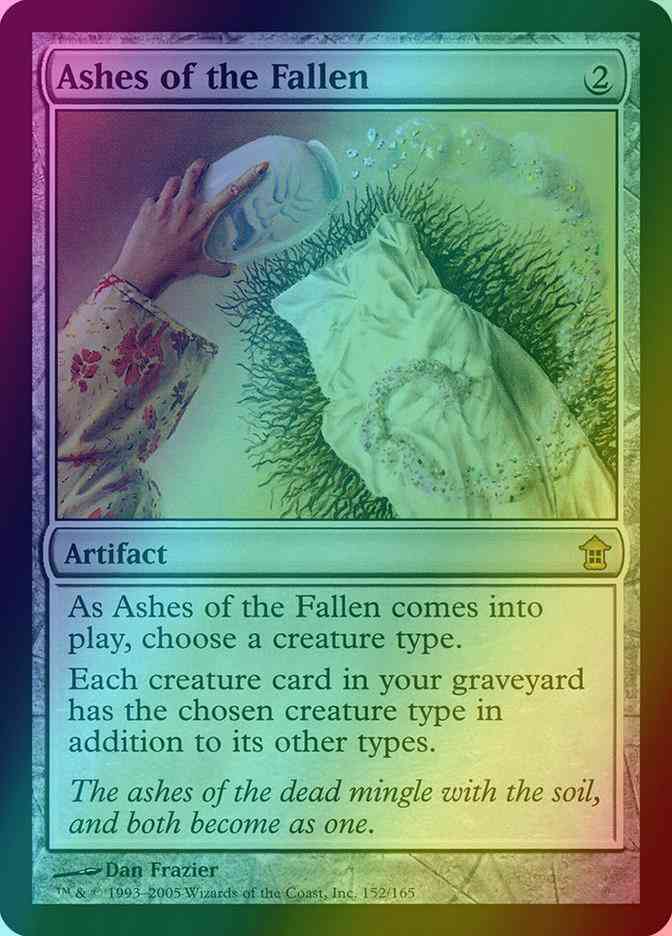Ashes of the Fallen [152] [Saviors of Kamigawa] [Foil]