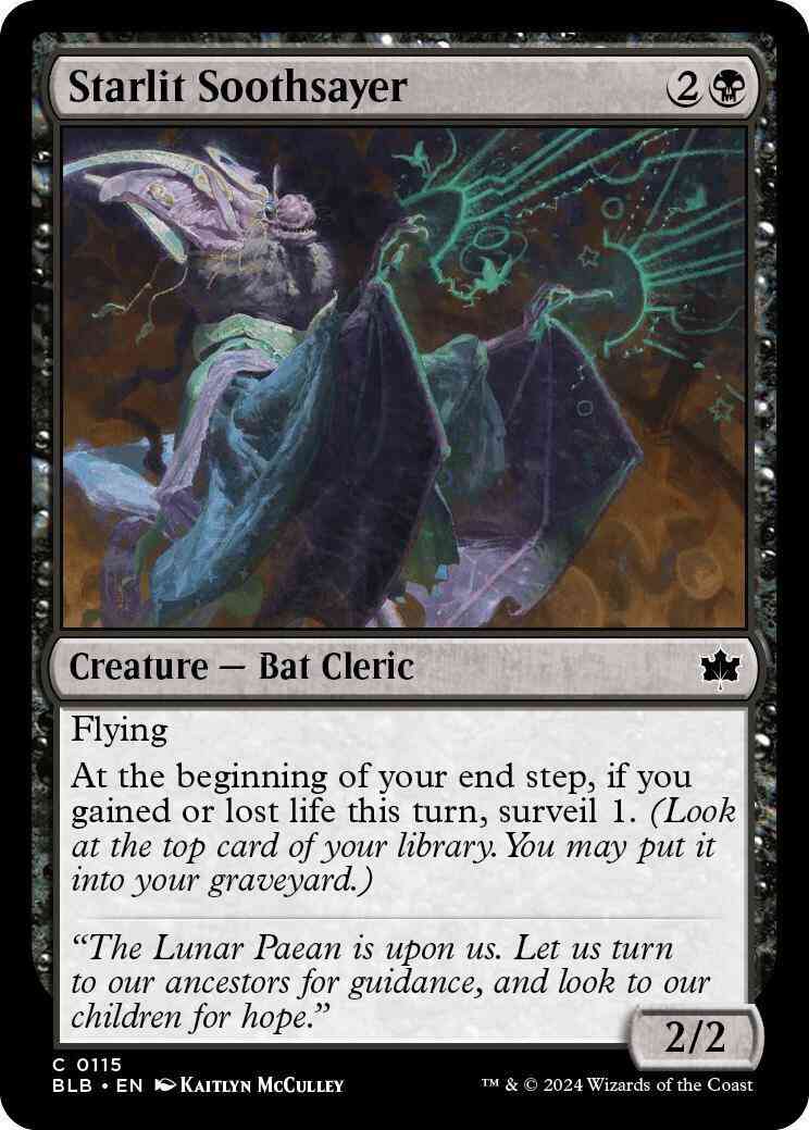 Starlit Soothsayer [115] [Bloomburrow] [Non-Foil]