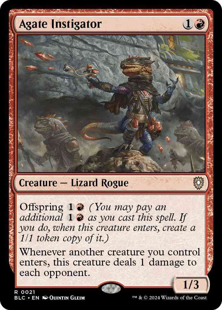 Agate Instigator [21] [Bloomburrow: Commander] [Non-Foil]