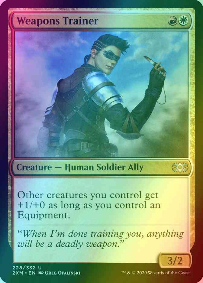 Weapons Trainer [228] [Double Masters] [Foil]