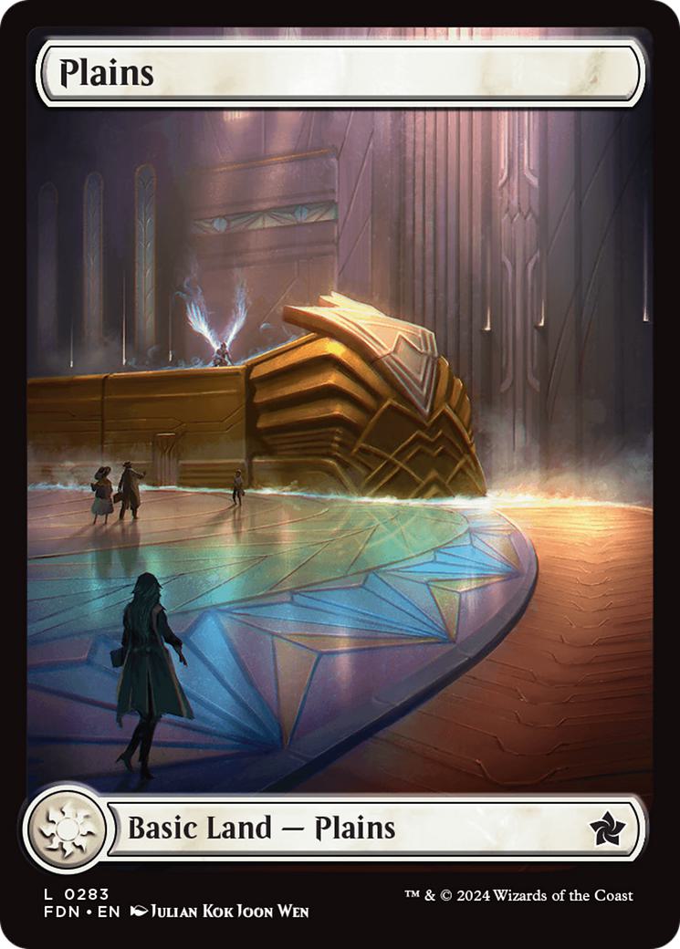 Plains [283] [Full Art] [Foundations] [Non-Foil]
