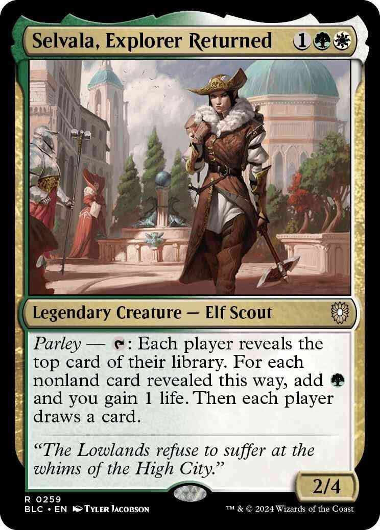 Selvala, Explorer Returned [259] [Bloomburrow: Commander] [Non-Foil]