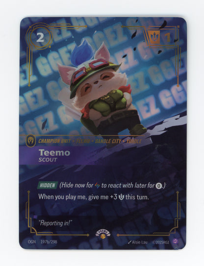 Teemo - Scout — GG EZ|Foil — ID 17188