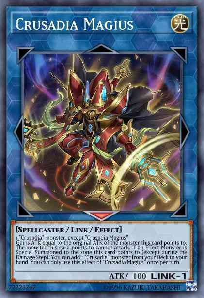 Crusadia Magius - CYHO-EN042 - Super Rare - 1st Edition