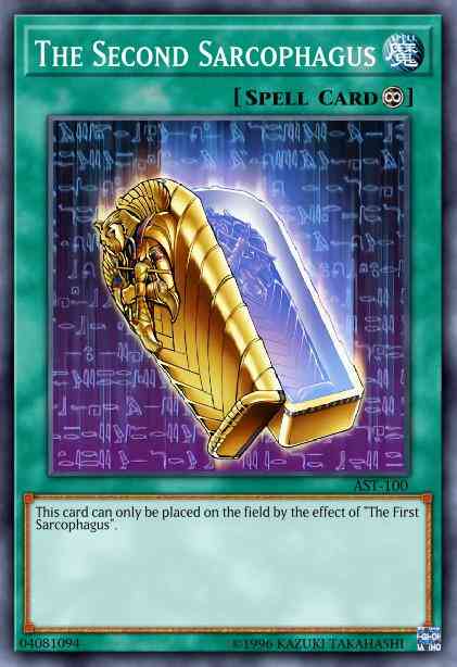 The Second Sarcophagus - AST-100 - Common - 1st Edition