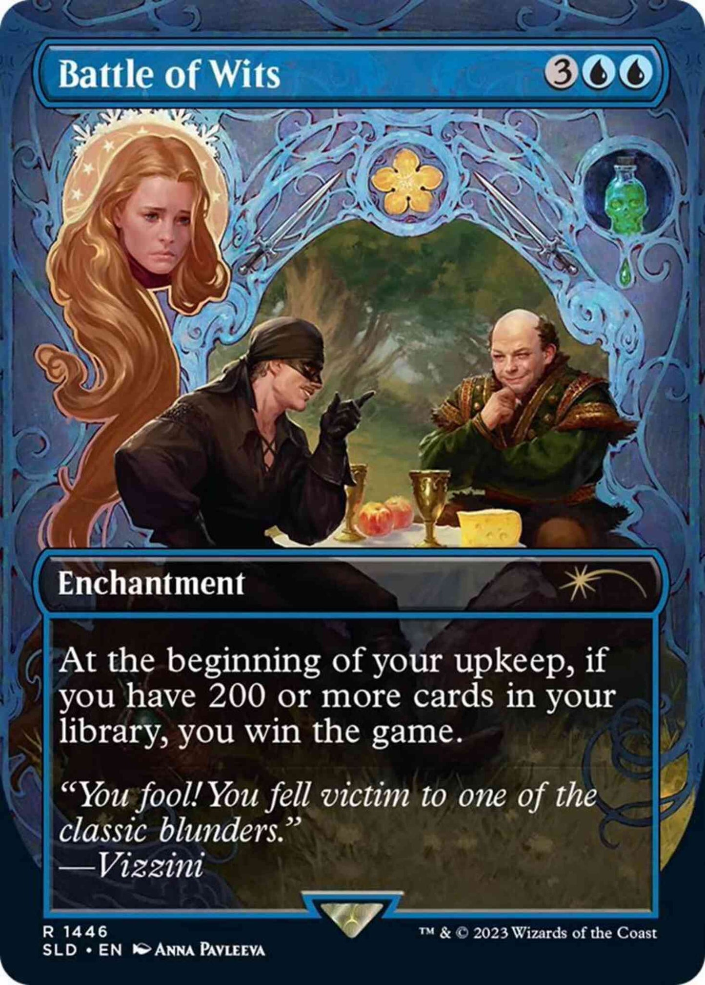Battle of Wits [1446] [Borderless] [The Princess Bride] [Secret Lair Drop] [Non-Foil]