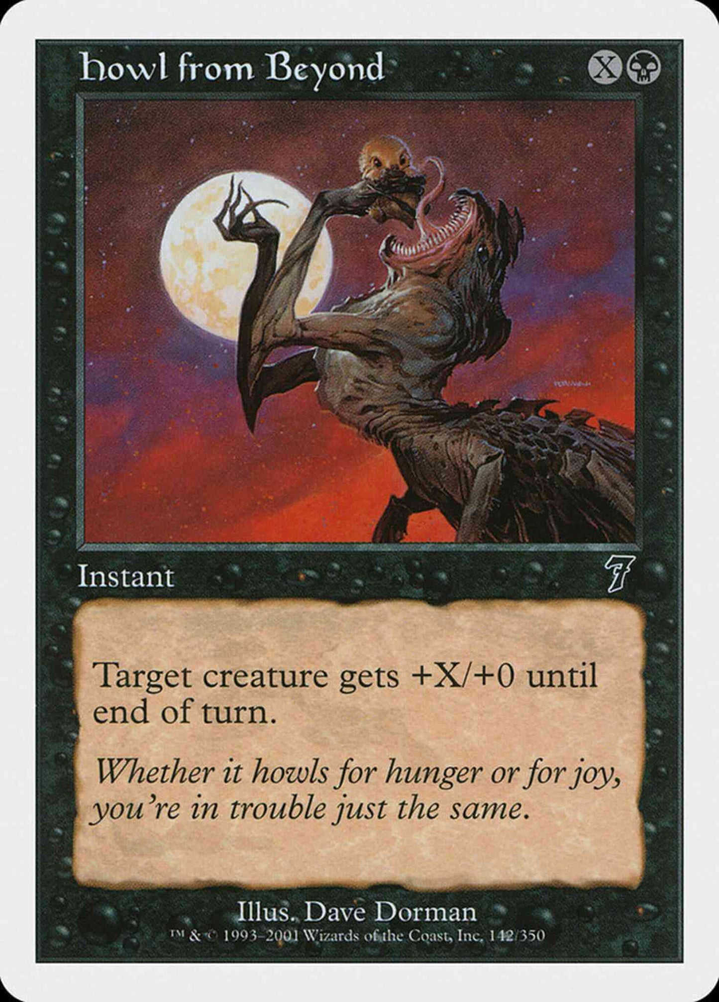 Howl from Beyond [142] [Seventh Edition] [Non-Foil]