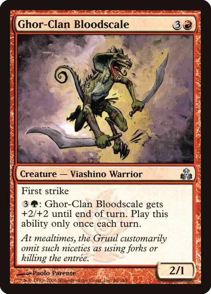 Ghor-Clan Bloodscale [66] [Guildpact] [Non-Foil]