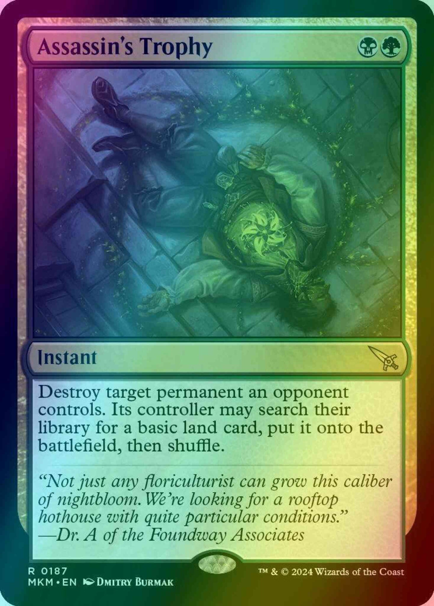 Assassin's Trophy [187] [Murders at Karlov Manor] [Foil]