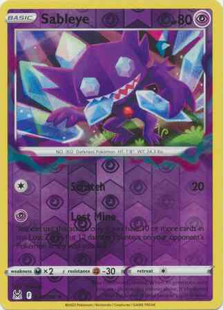 Sableye - 070/196 - Rare Holo [swsh11-070] [Reverse Holo]