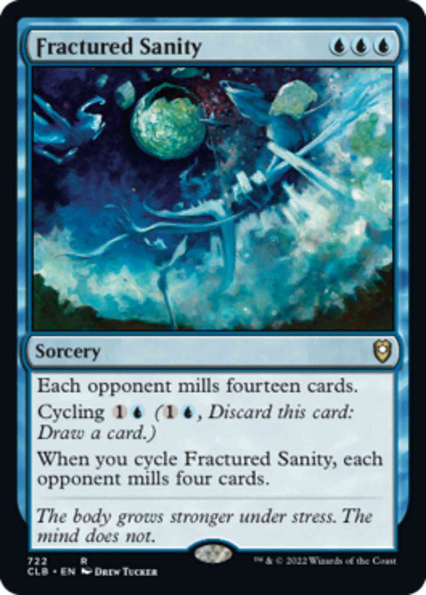 Fractured Sanity [722] [Commander Legends: Battle for Baldur's Gate] [Non-Foil]