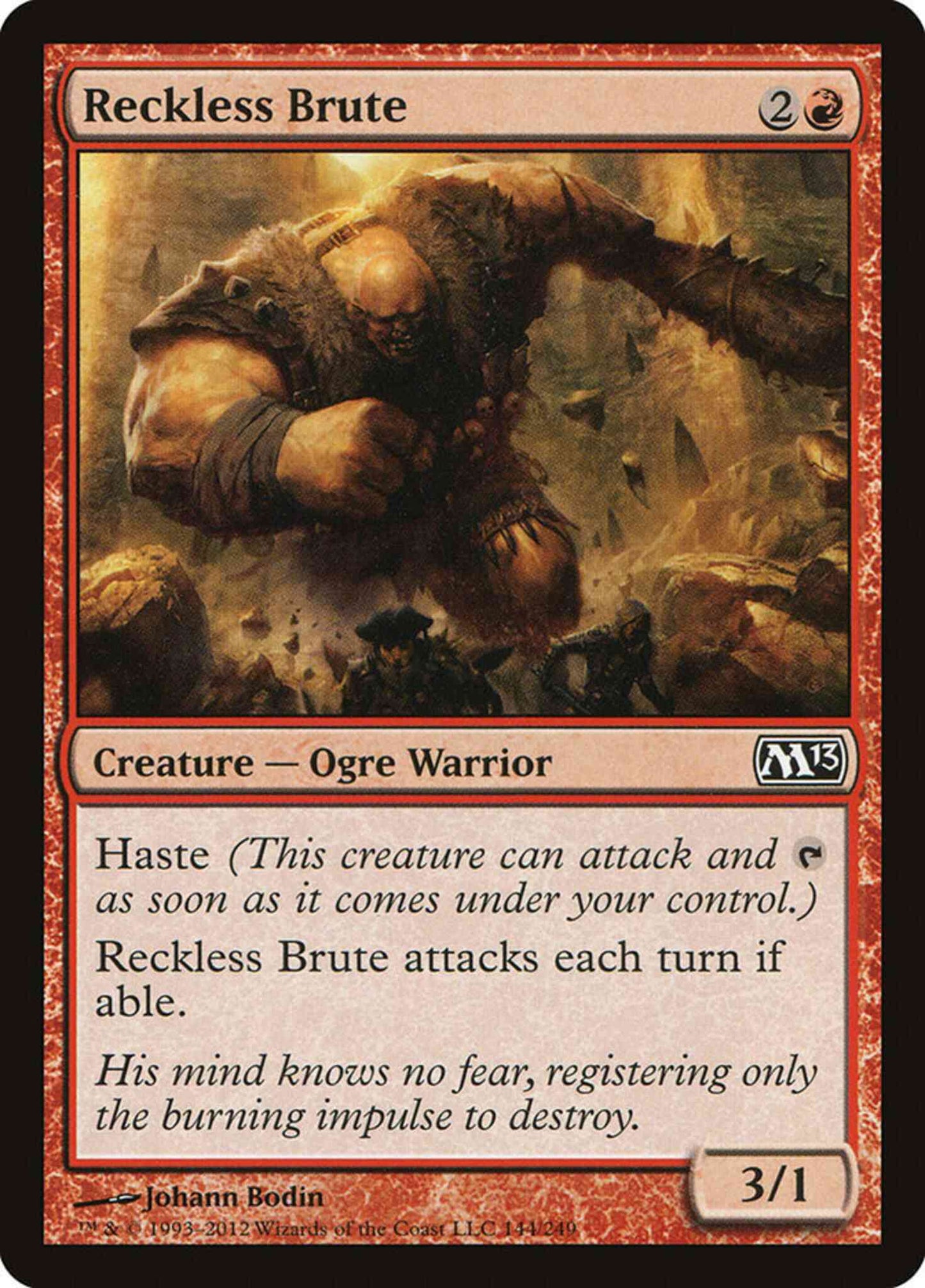 Reckless Brute [144] [Magic 2013] [Non-Foil]