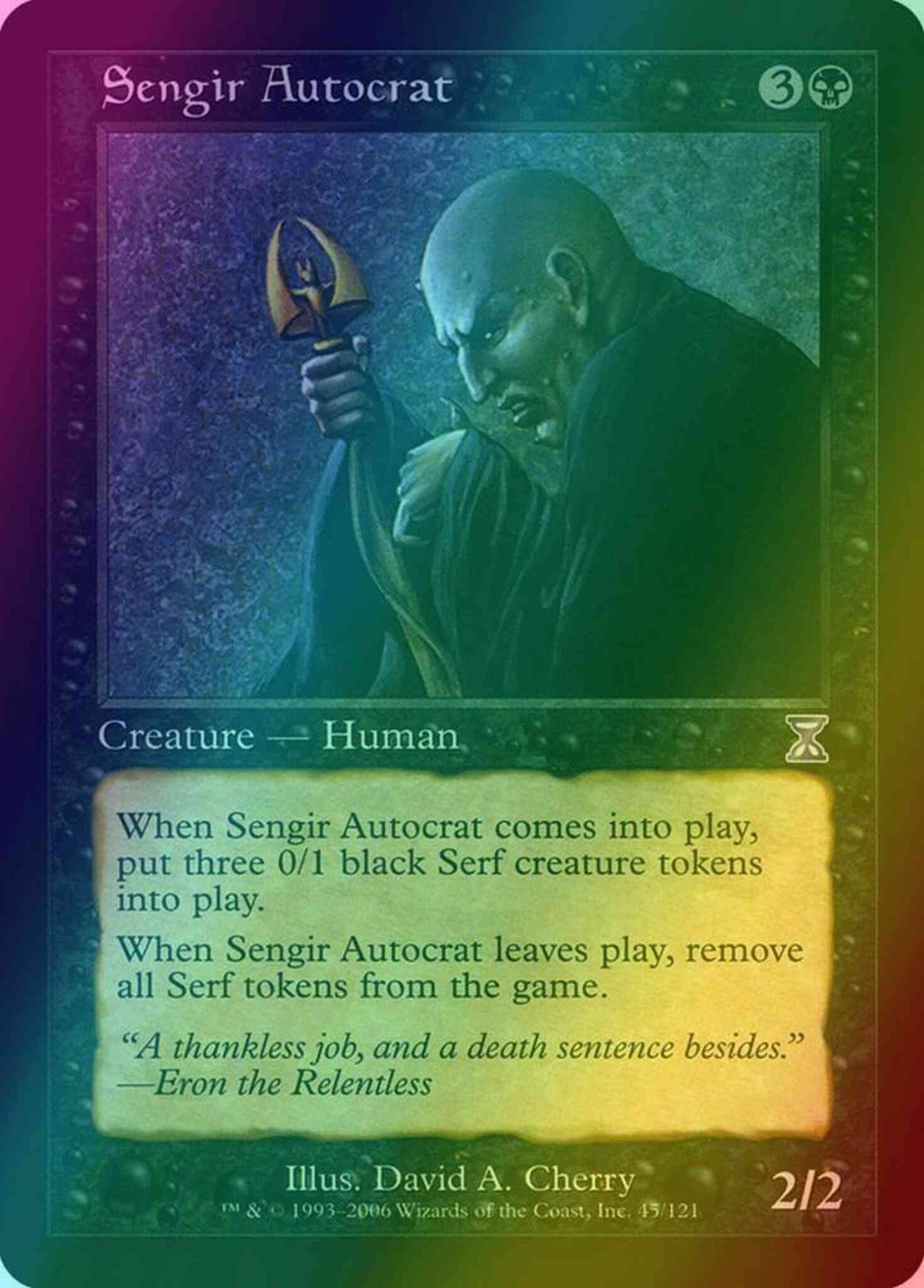 Sengir Autocrat [45] [Time Spiral Timeshifted] [Foil]
