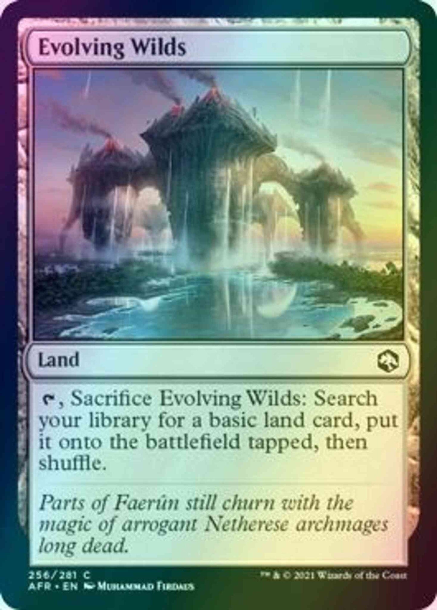 Evolving Wilds [256] [Adventures in the Forgotten Realms] [Foil]