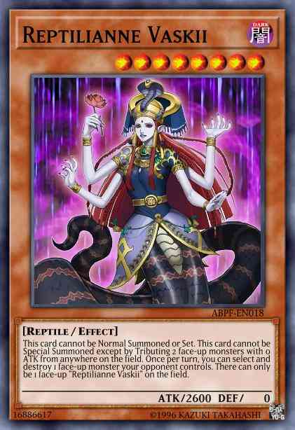Reptilianne Vaskii - ABPF-EN018 - Rare - Unlimited