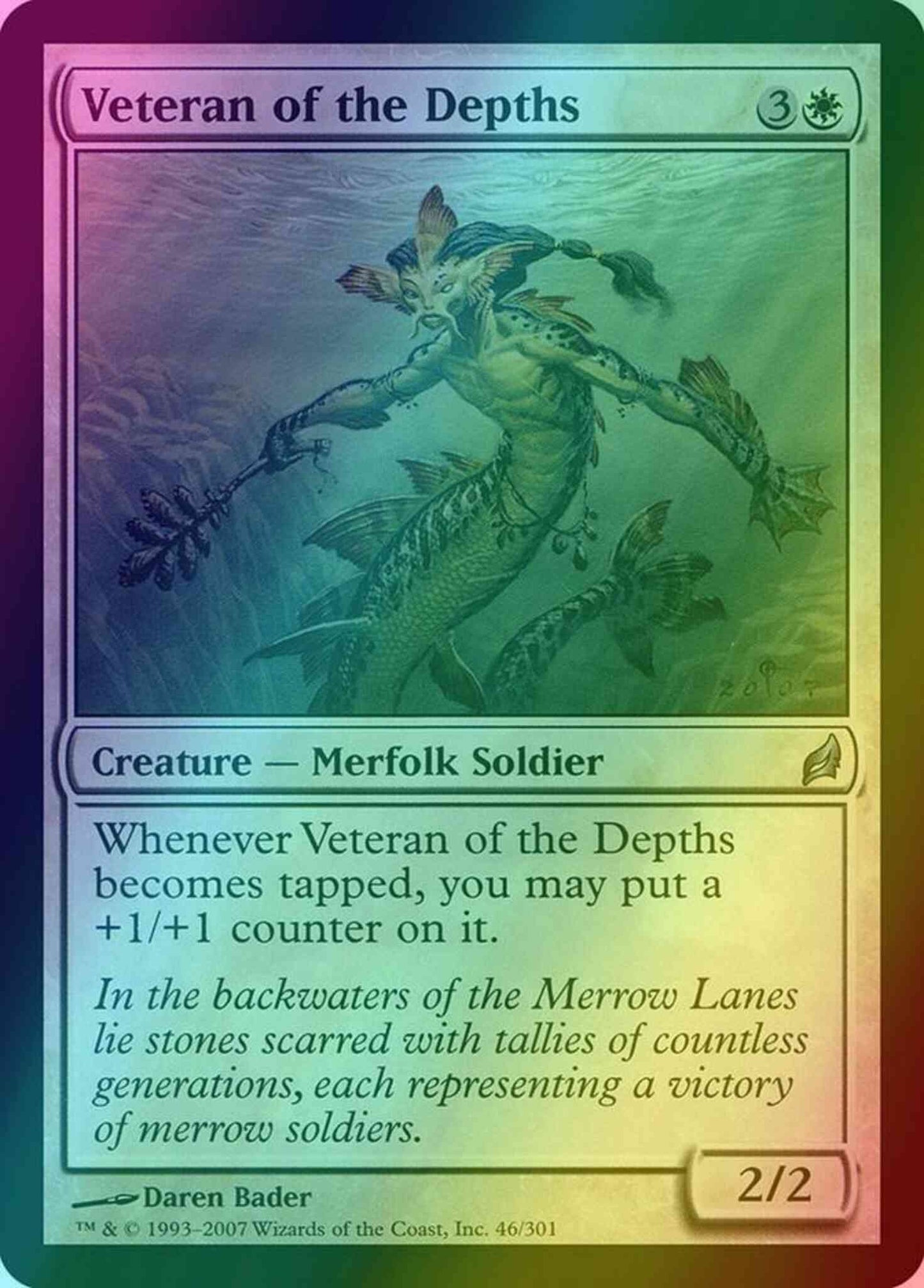 Veteran of the Depths [46] [Lorwyn] [Foil]