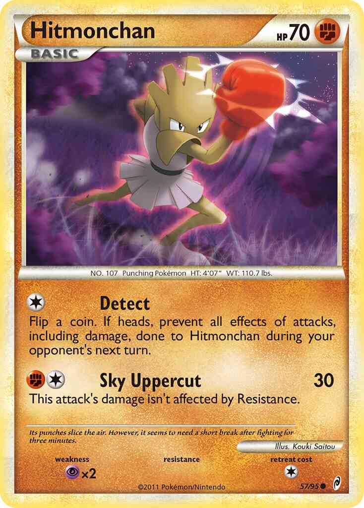 Hitmonchan - 57/95 - Common [col1-57] [Non-Holo]