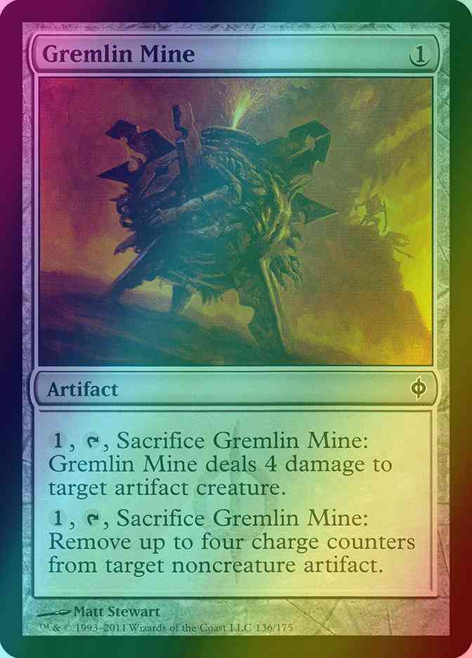 Gremlin Mine [136] [New Phyrexia] [Foil]