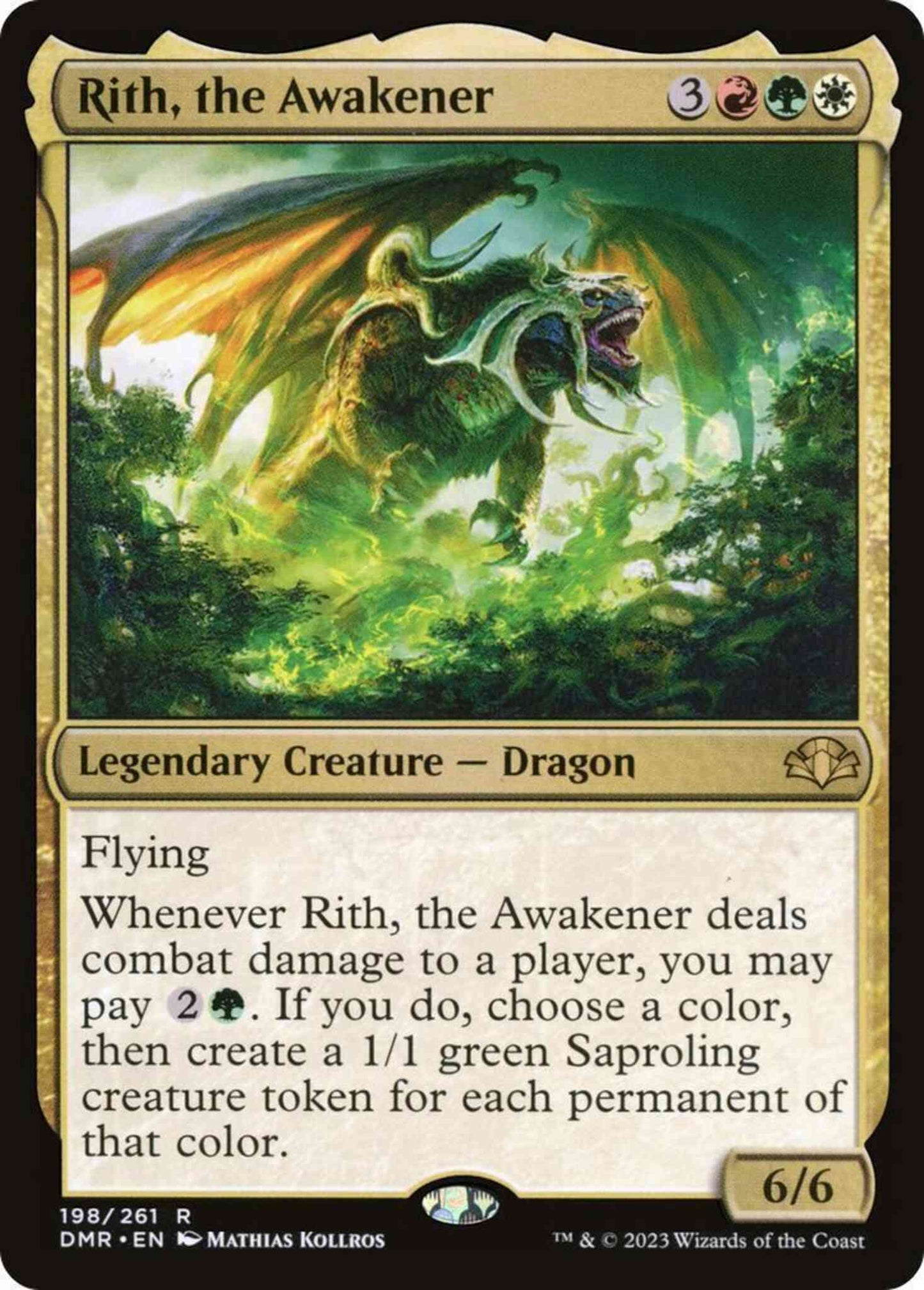 Rith, the Awakener [198] [Dominaria Remastered] [Non-Foil]