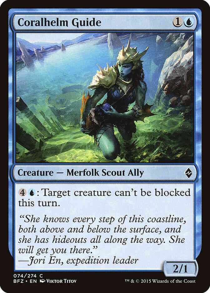 Coralhelm Guide [74] [Battle for Zendikar] [Non-Foil]