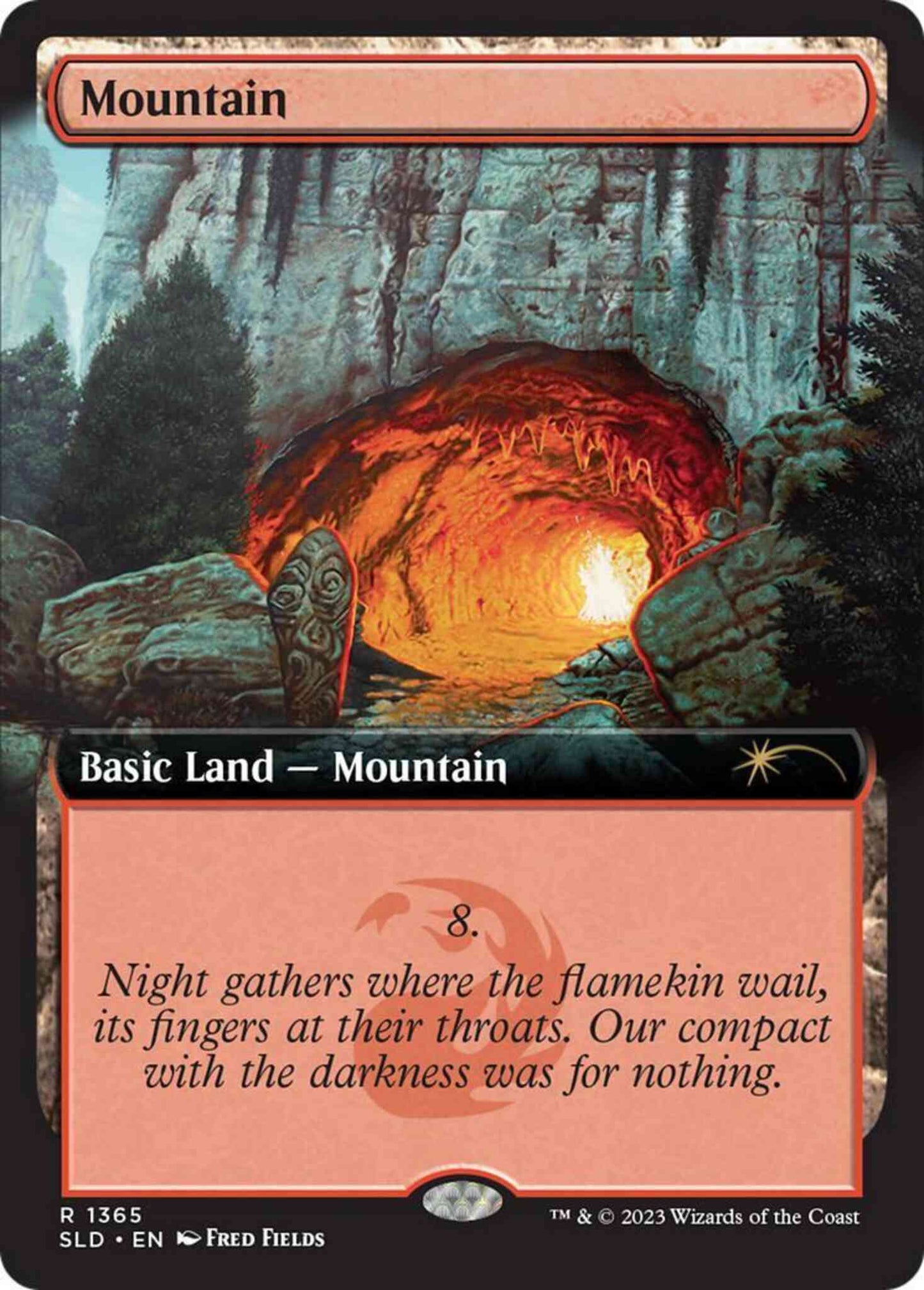 Mountain [1365] [Extended Art] [The Mountain Goats] [Secret Lair Drop] [Non-Foil]
