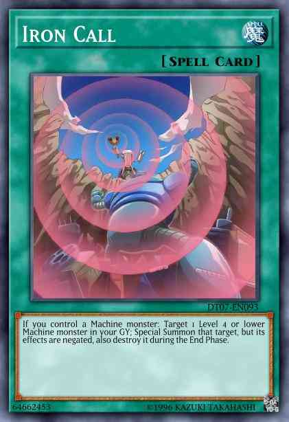 Iron Call - HA07-EN066 - Secret Rare - Unlimited