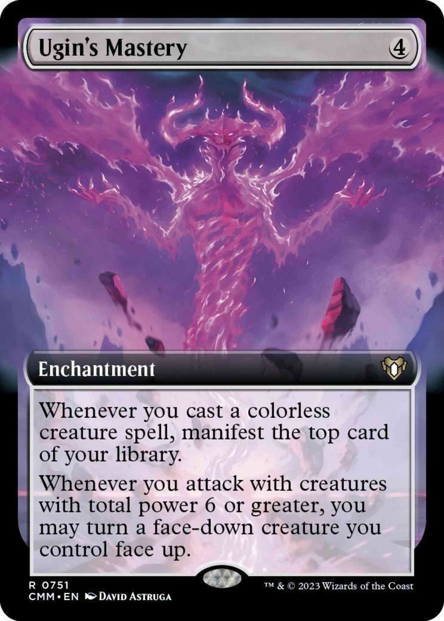 Ugin's Mastery [751] [Extended Art] [Commander Masters] [Non-Foil]